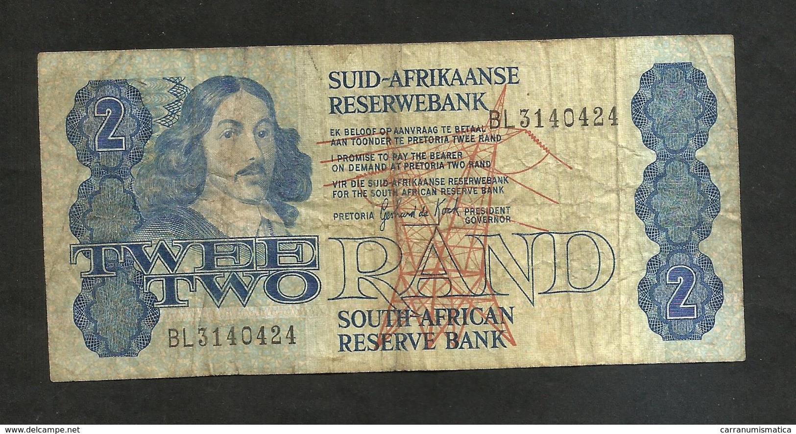 SOUTH AFRICA - SOUTH AFRICAN RESERVE BANK - 2 RAND - South Africa