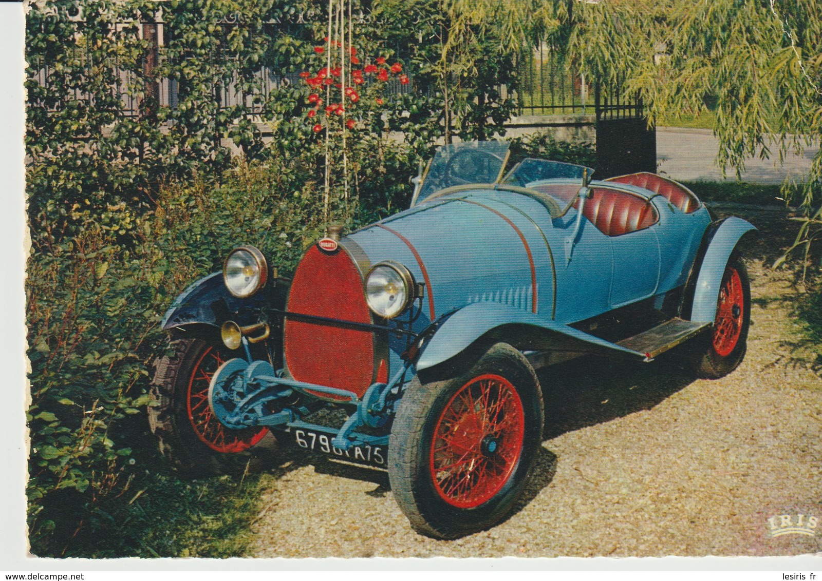 CP - PHOTO - BUGATTI COURSE - GRAND PRIX LE MANS 1923 - IRIS - MARTINEAU - - Le Mans