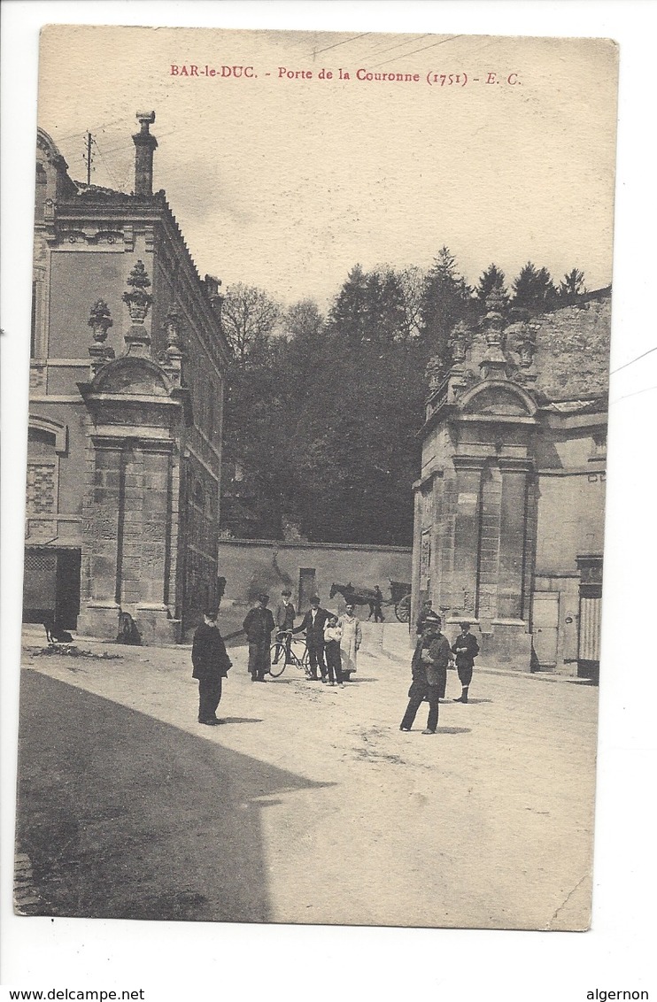 21348 - Bar Le Duc Porte De La Couronne Vélo Attelage - Bar Le Duc