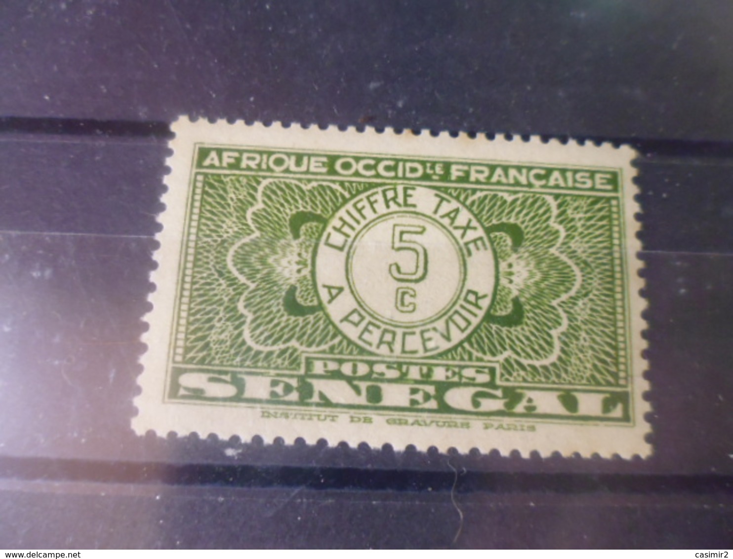 SENEGAL  YVERT N°TAXE 22* - Timbres-taxe