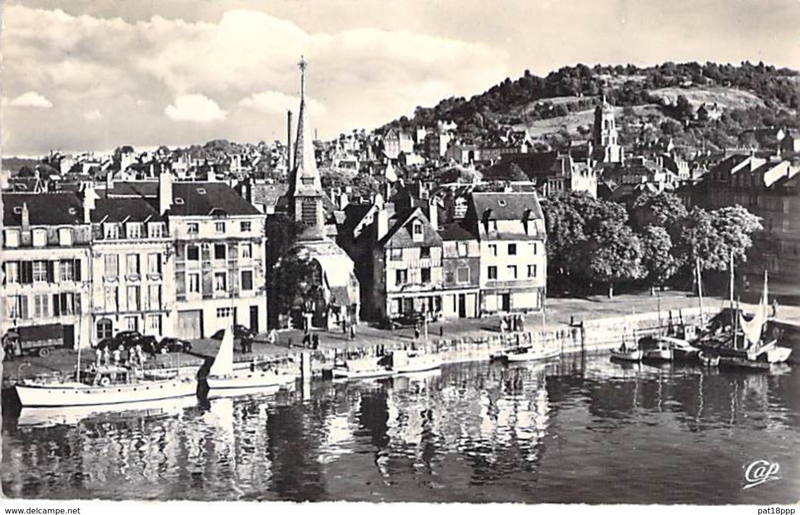 14 - HONFLEUR : Quartier Du Vieux Bassin - CPSM Dentelée Noir Blanc Format CPA 1961 - Calvados - Honfleur