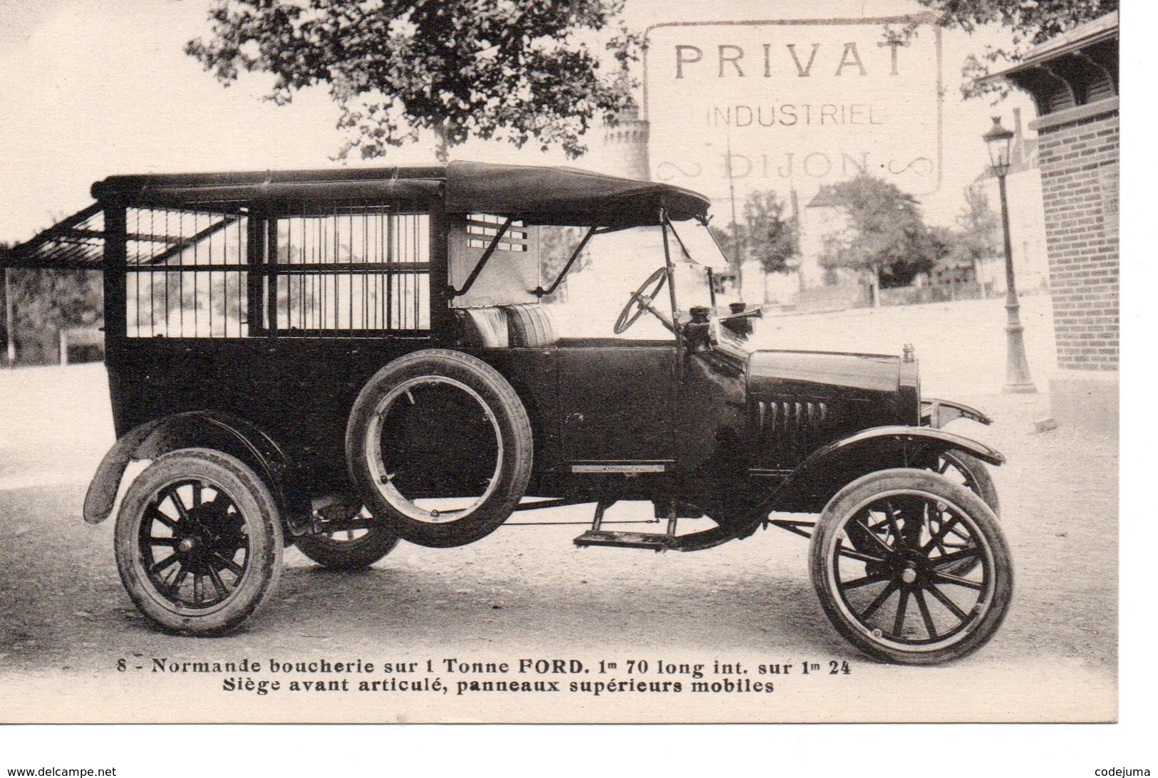 Normande Boucherie Sur Une Tonne FORD - Camions & Poids Lourds