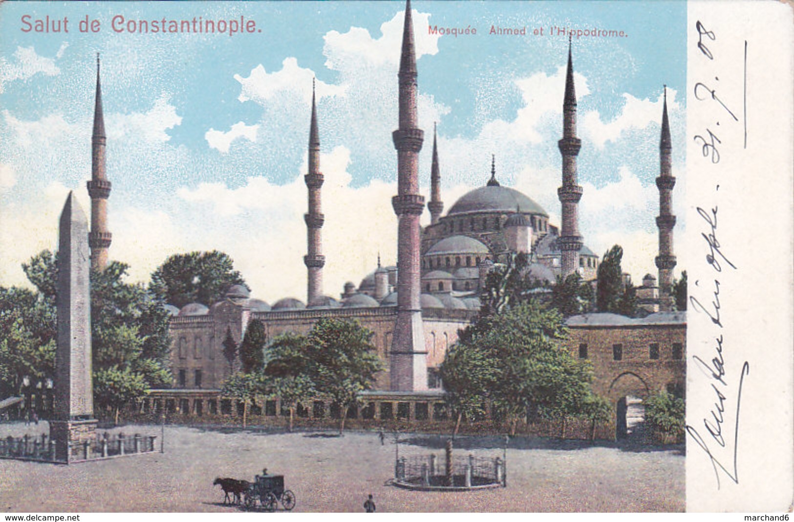 Turquie Constantinople Mosquée Ahmed Et L Hippodrome éditeur N°8178 - Turquie