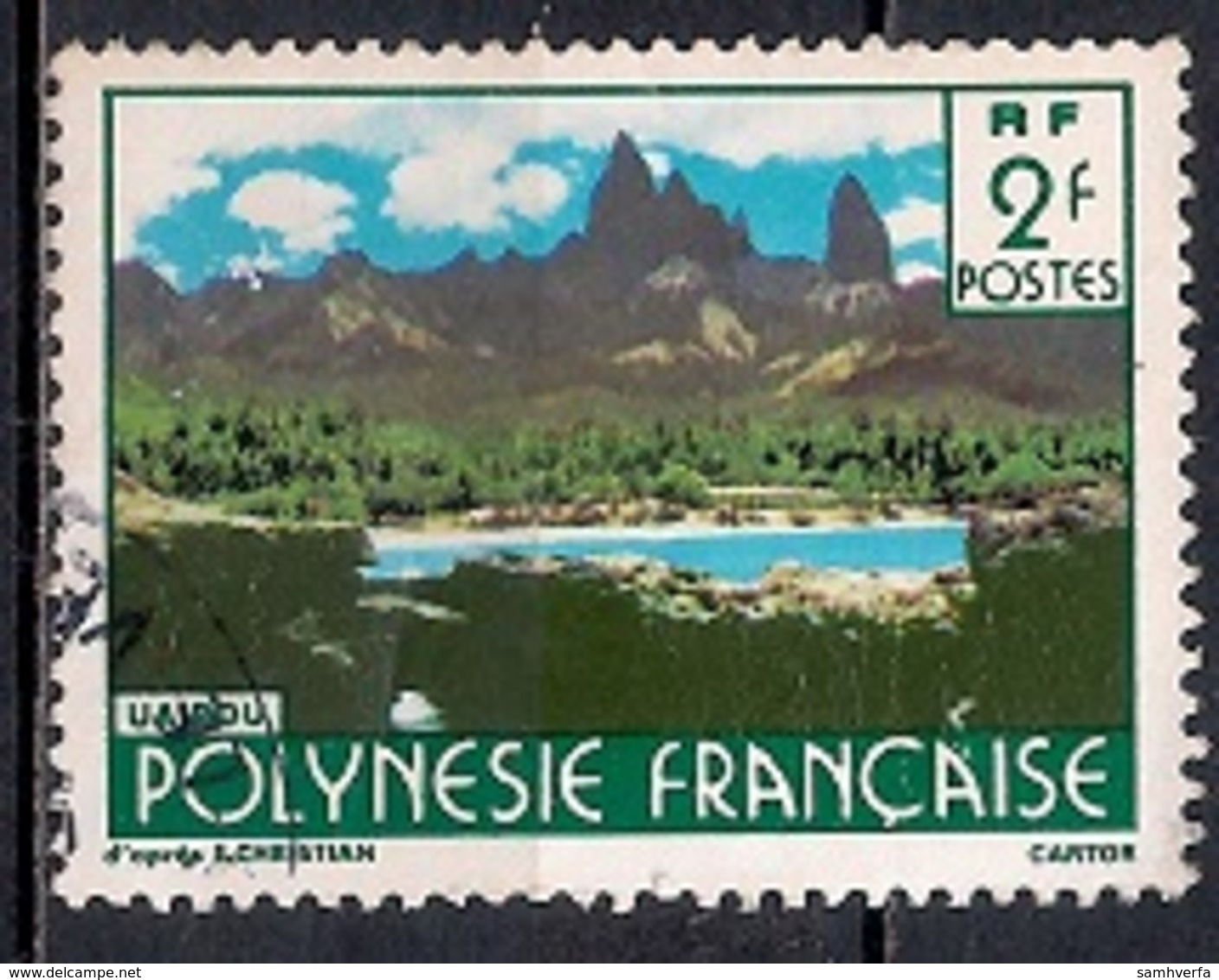 French Polynesia 1979 - Landscapes - Gebraucht