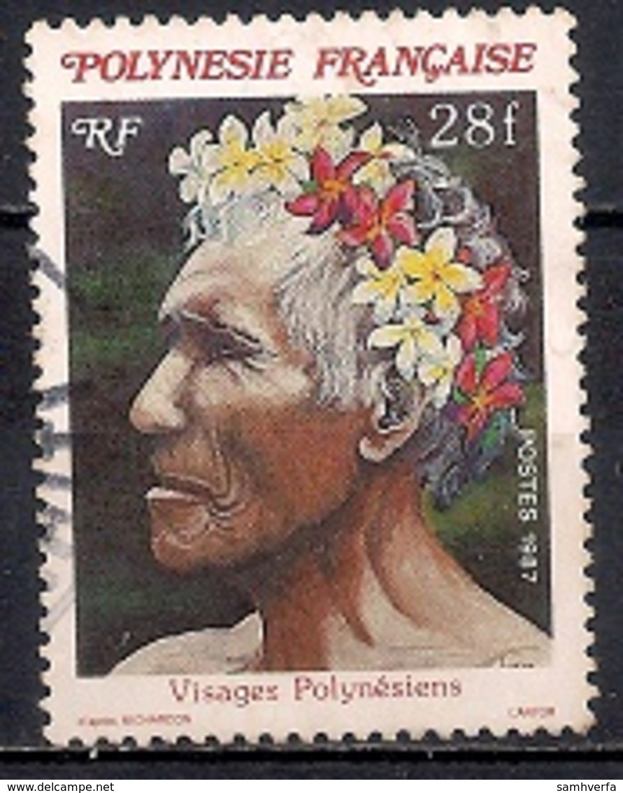 French Polynesia 1987 - Polynesian Faces - Usados