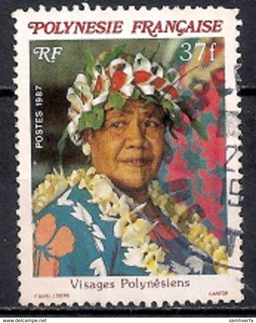 French Polynesia 1987 - Polynesian Faces - Usados