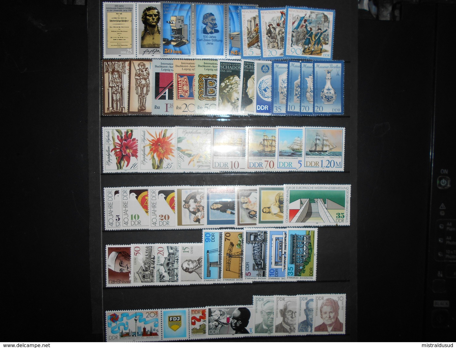 Collection , Ddr 50 Timbres Neuf - Collections (sans Albums)