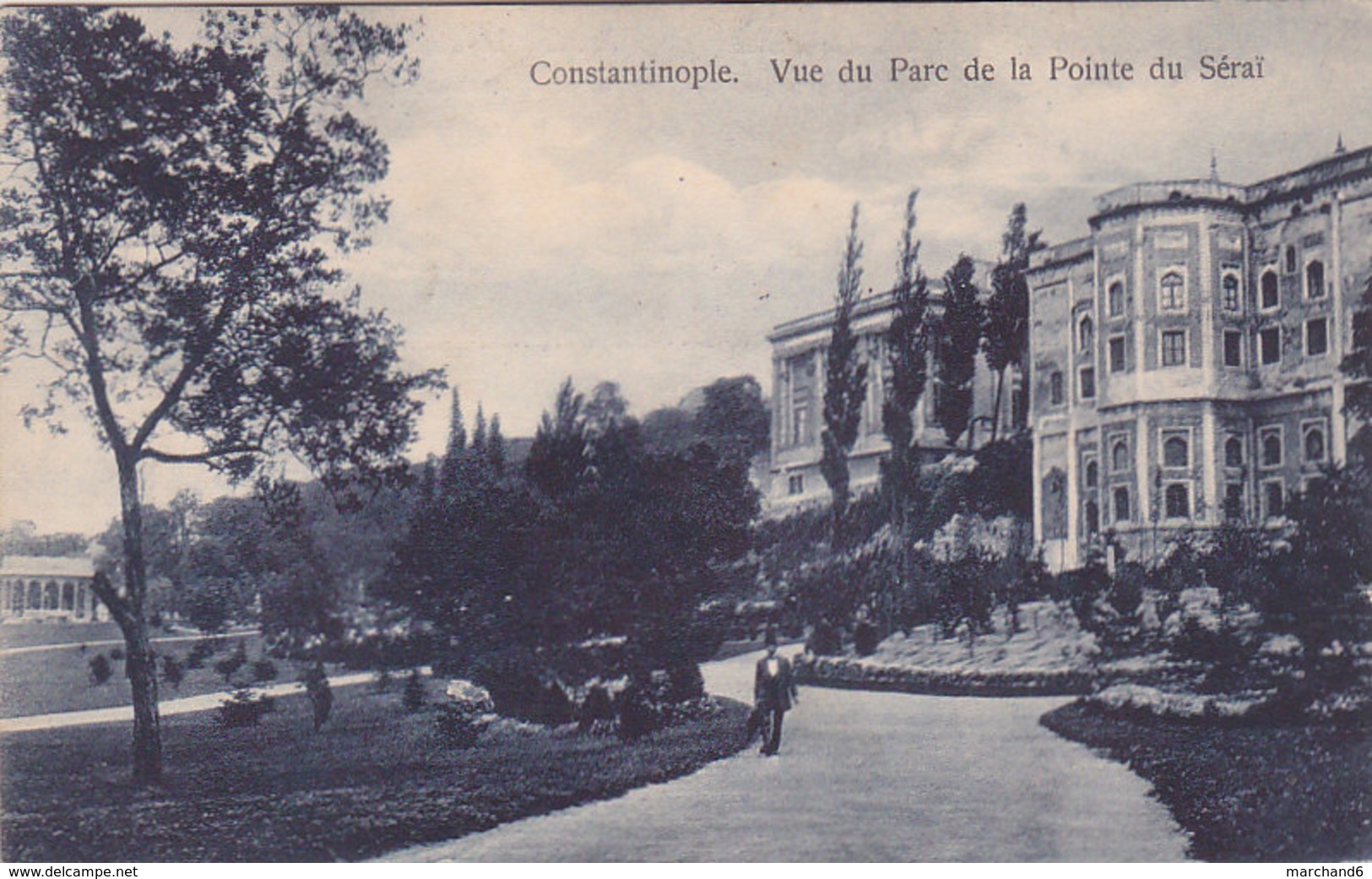 Turquie Constantinople Vue Du Parc De La Pointe Du Sérai éditeur M J C N°19 - Turquie