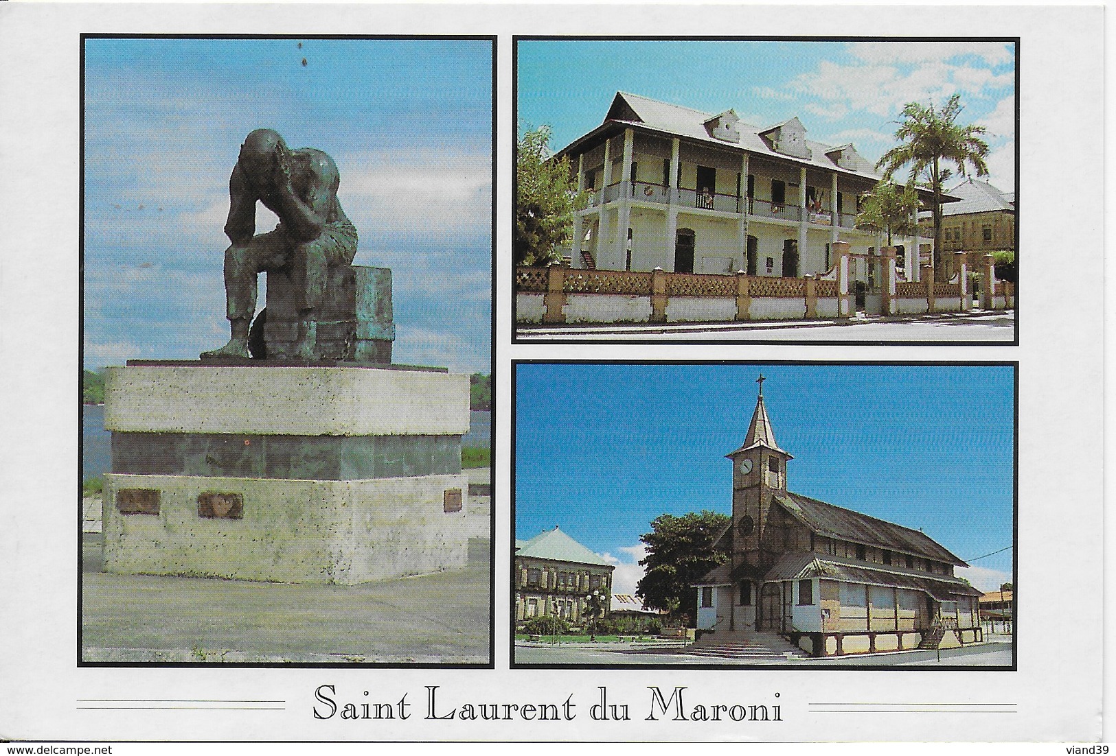 Saint Laurent Du Maroni - Mémorial Du Bagne, Mairie , église - Saint Laurent Du Maroni