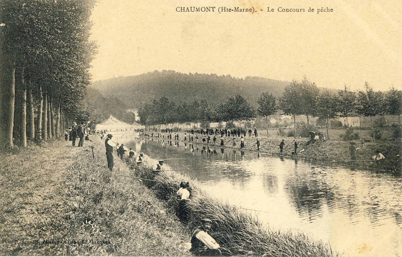 CHAUMONT (Hte-Marne) -- LE  CONCOURS  DE  PECHE - Chaumont