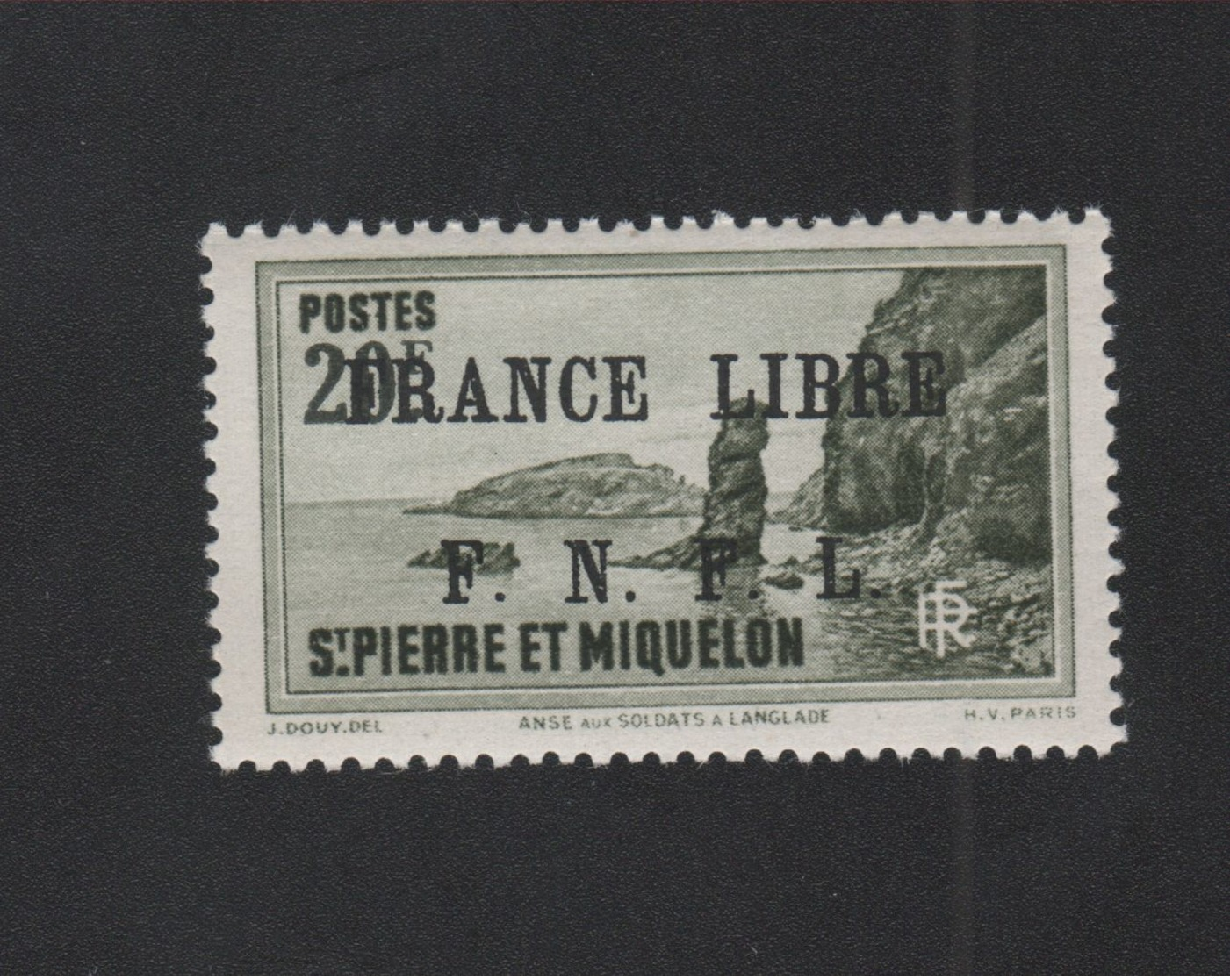 Faux Timbre De Saint-Pierre Et Miquelon N° 273 20 F Gomme Sans Charnière - Neufs