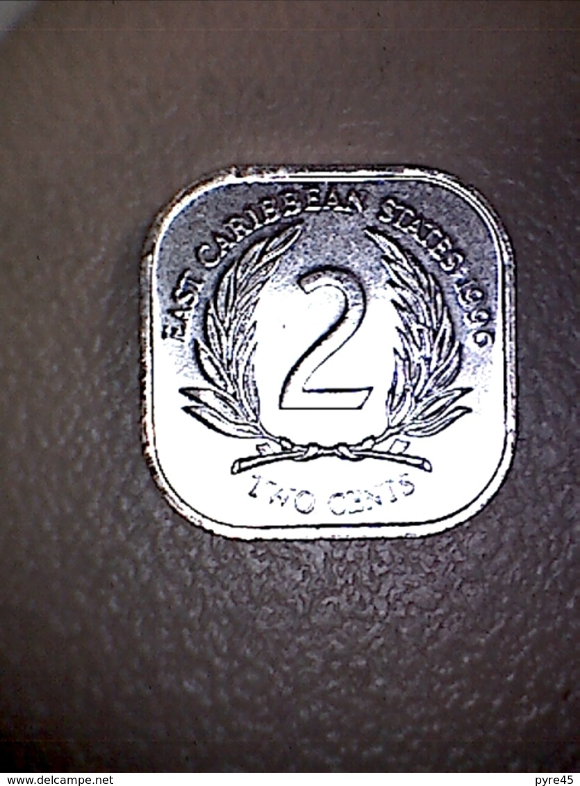 Caraïbes Orientales 1996, 2 Cents ( Sup ) - Caribe Oriental (Estados Del)