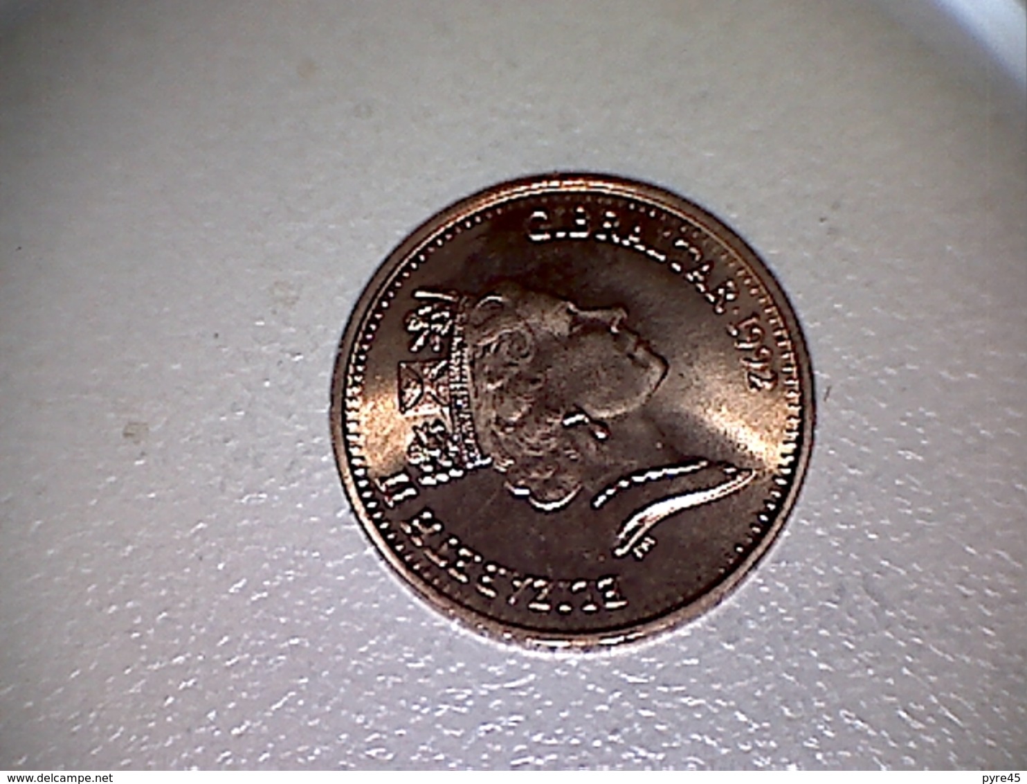 Gibraltar 1992, 1 Penny  ( Sup ) - Gibraltar