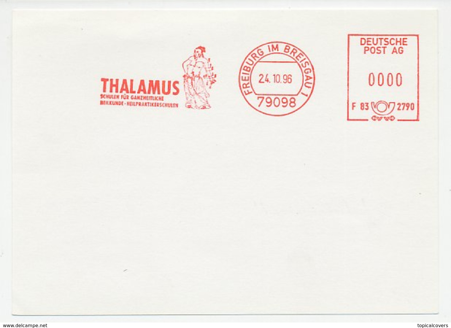 Test Meter Card Germany 1996 Acupuncture - Thalamus - Other & Unclassified