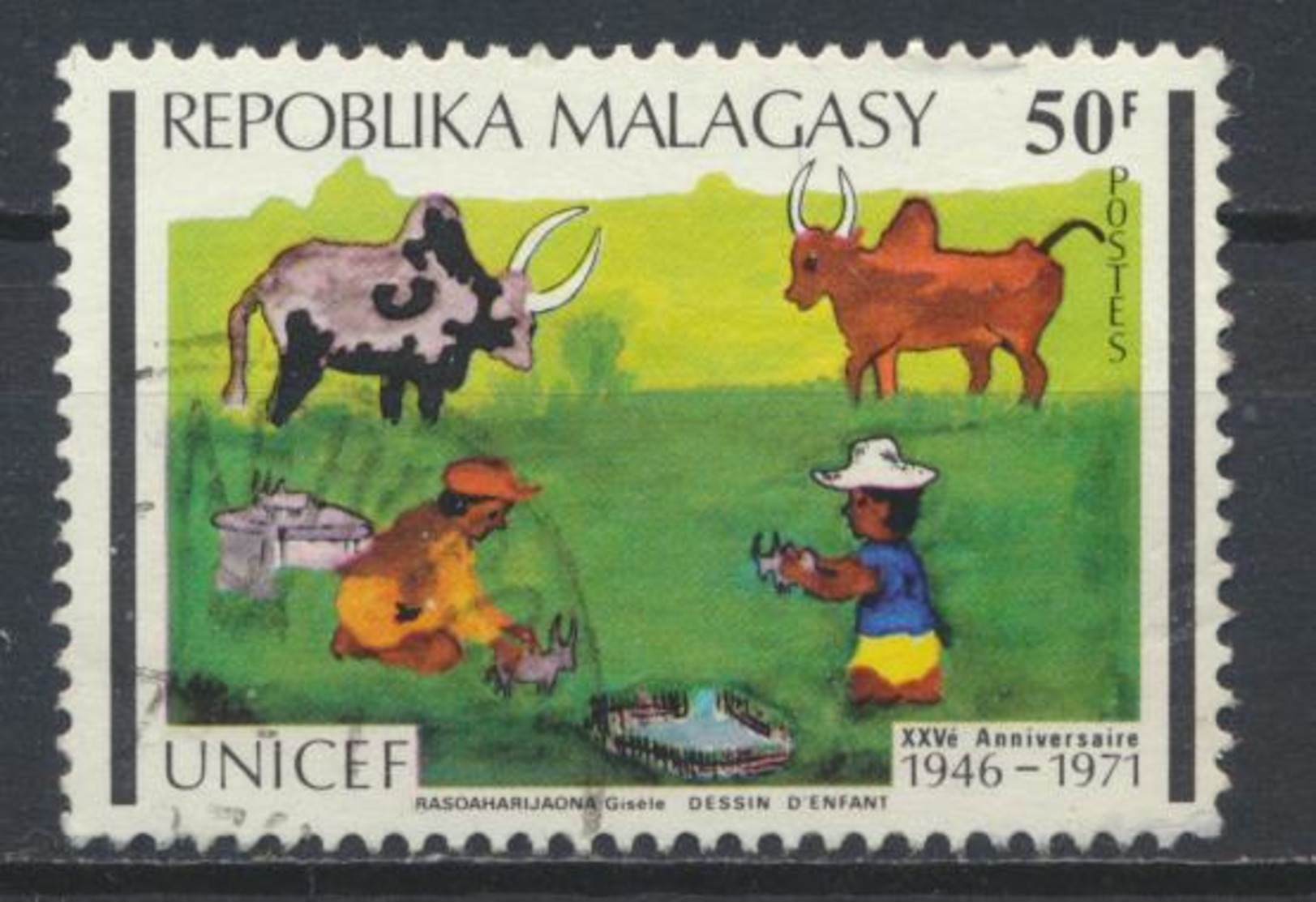 °°° MADAGASCAR - Y&T N°495 - 1971 °°° - Madagaskar (1960-...)