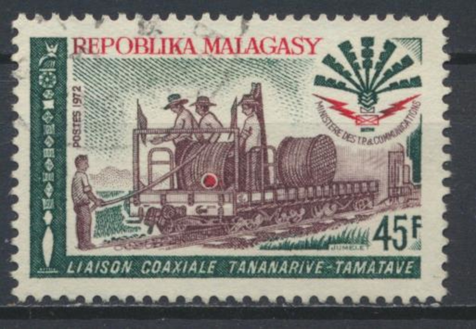 °°° MADAGASCAR - Y&T N°498 - 1972 °°° - Madagascar (1960-...)