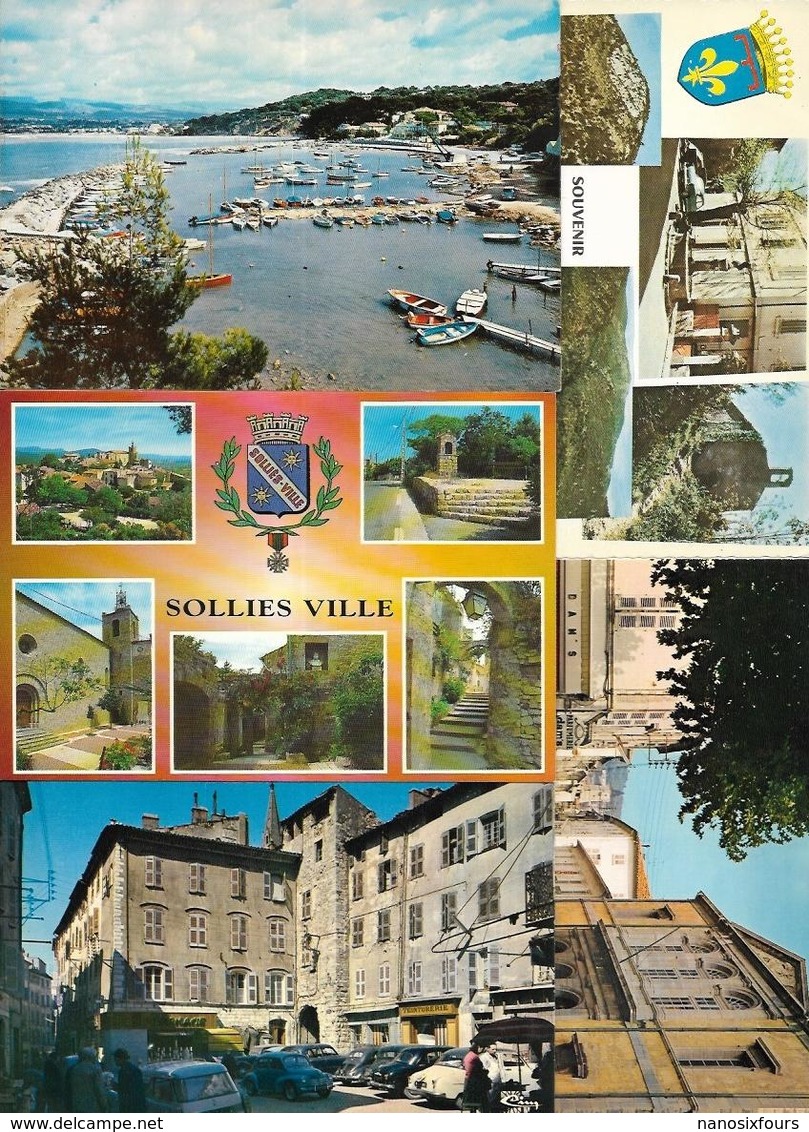 LOT DE 600 CARTES GRAND FORMATS DU VAR A VOIR BON LOT