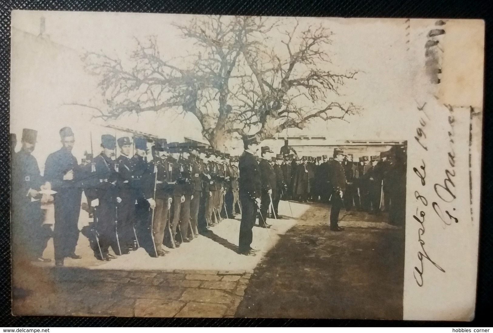 HC - 1904 - URUGUAY Revolution Soldiers - CIVIL WAR - Ed. BLANCO Y PADILLA - RARE REAL PHOTO MILITAR RPPC POSTCARD - Uruguay