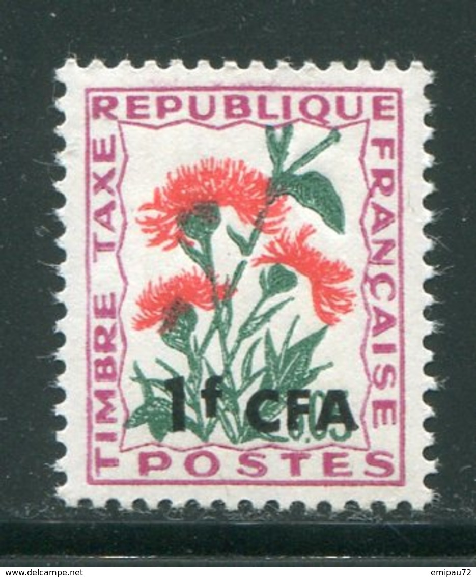 REUNION- Taxe Y&T N°48- Neuf Sans Charnière ** (fleurs) - Timbres-taxe