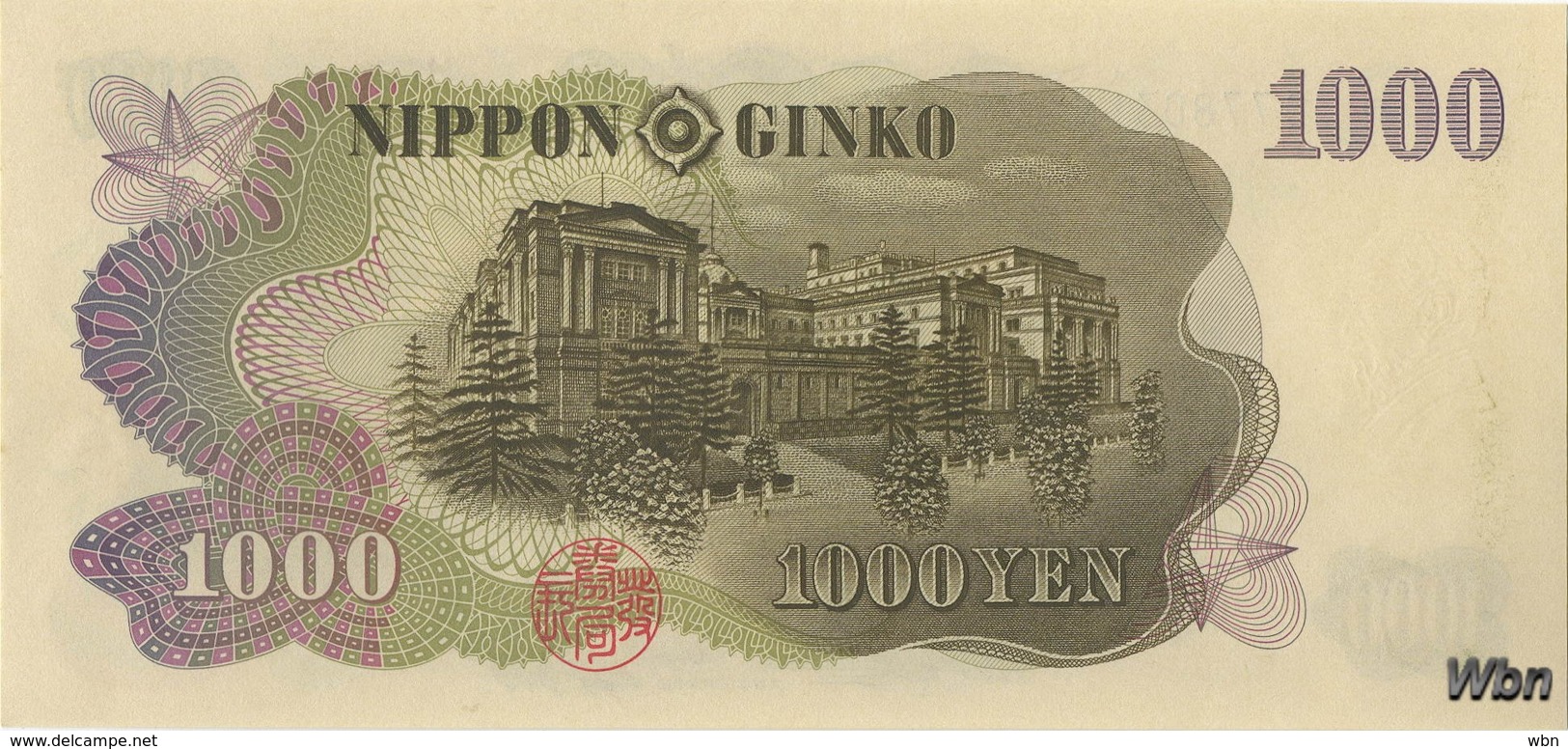 Japan 1000 Yen (P96d) (Pref: FC) -UNC- - Japon