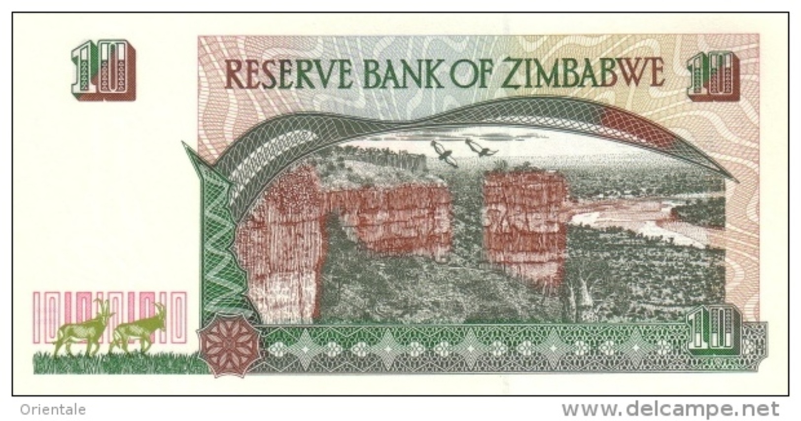 ZIMBABWE  P. 6 10 D 1997 UNC - Zimbabwe