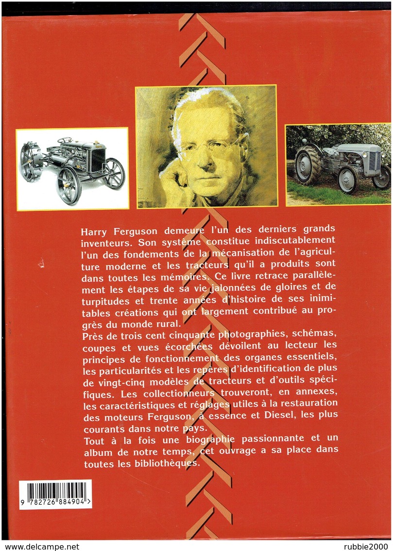TRACTEURS FERGUSON 1999 JEAN CHEROUVRIER ET JEAN NOULIN EDITEUR ETAI - Tractors