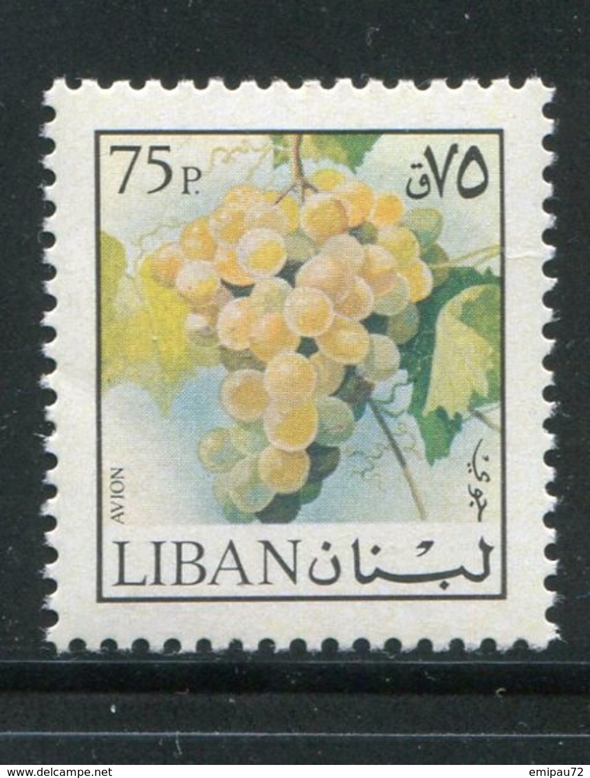 LIBAN- Y&T N°638- Neuf Sans Charnière ** (fruits- Raisin) - Liban