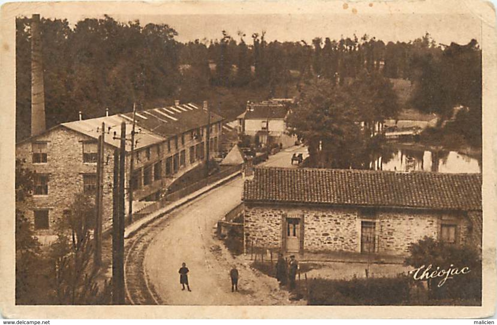 - Haute Vienne -ref A343- Oradour Sur Vayres - Usine De La Monnerie - Usines - Industrie - - Oradour Sur Vayres