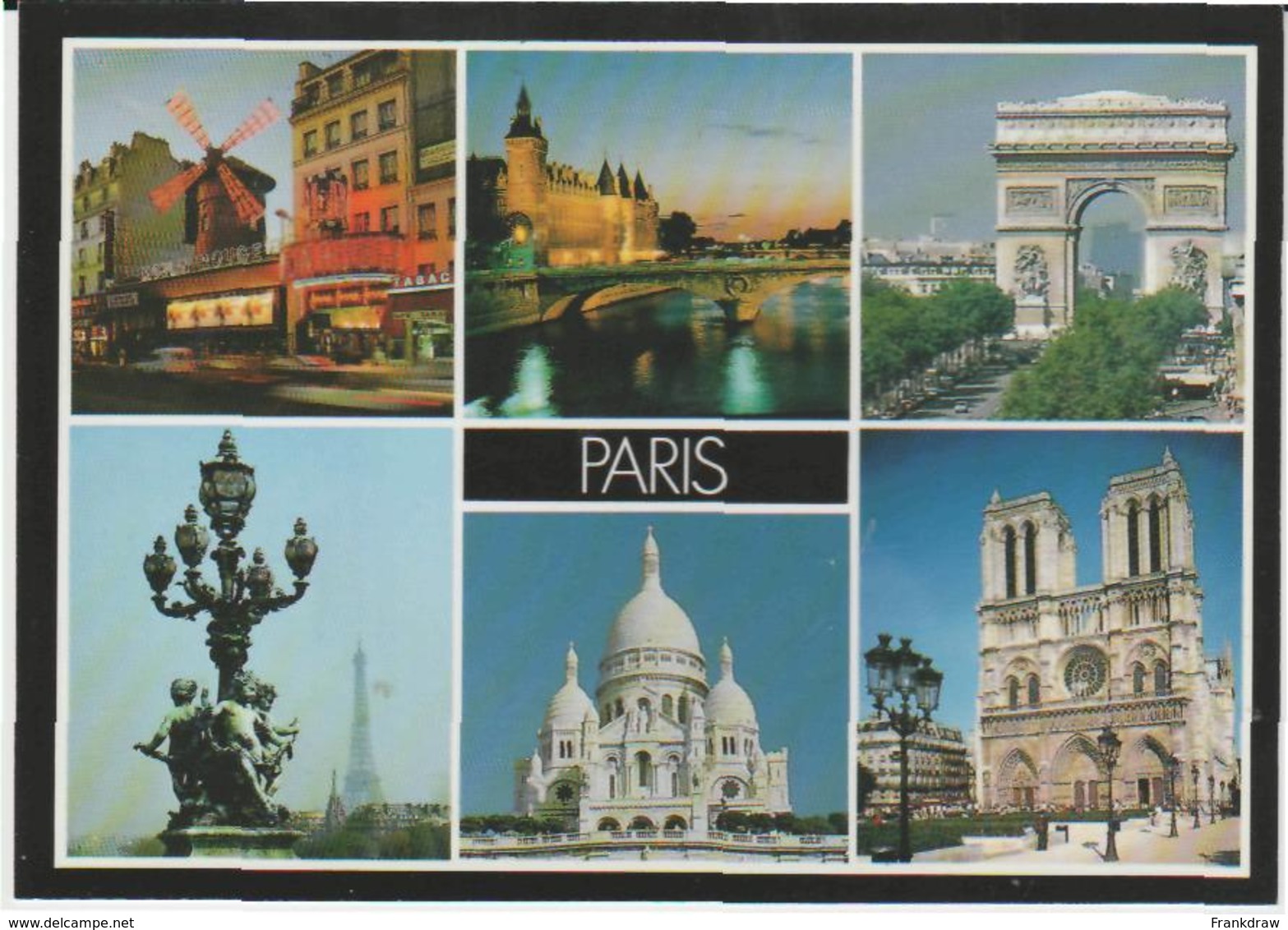 Postcard - Les Monuments De Paris  - Unused Very Good - Unclassified