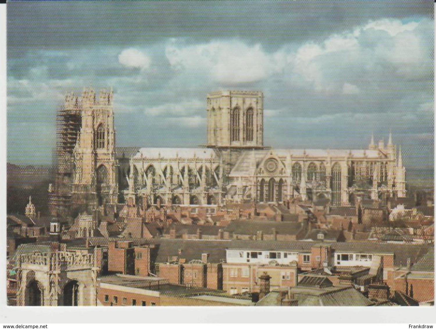 Postcard - Churches - York Minster From The South 1968  - Unused Very Good - Unclassified