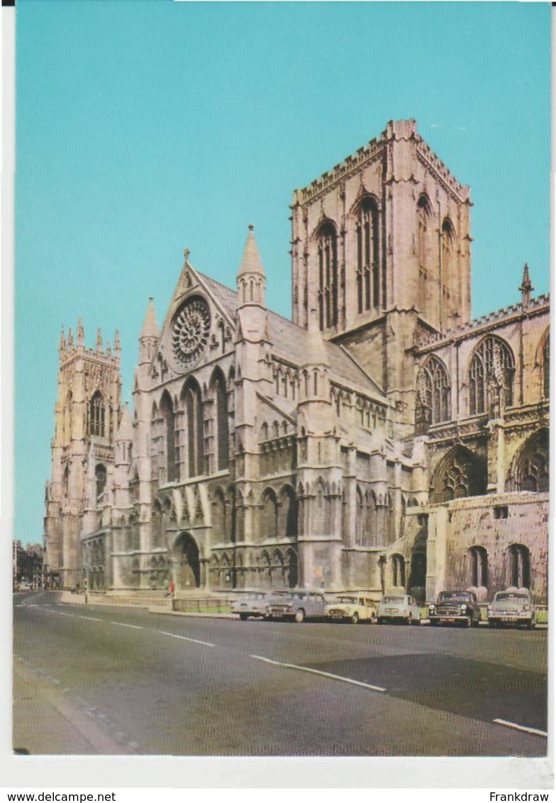 Postcard - Churches - York Minster, The South Transept  - Unused Very Good - Unclassified