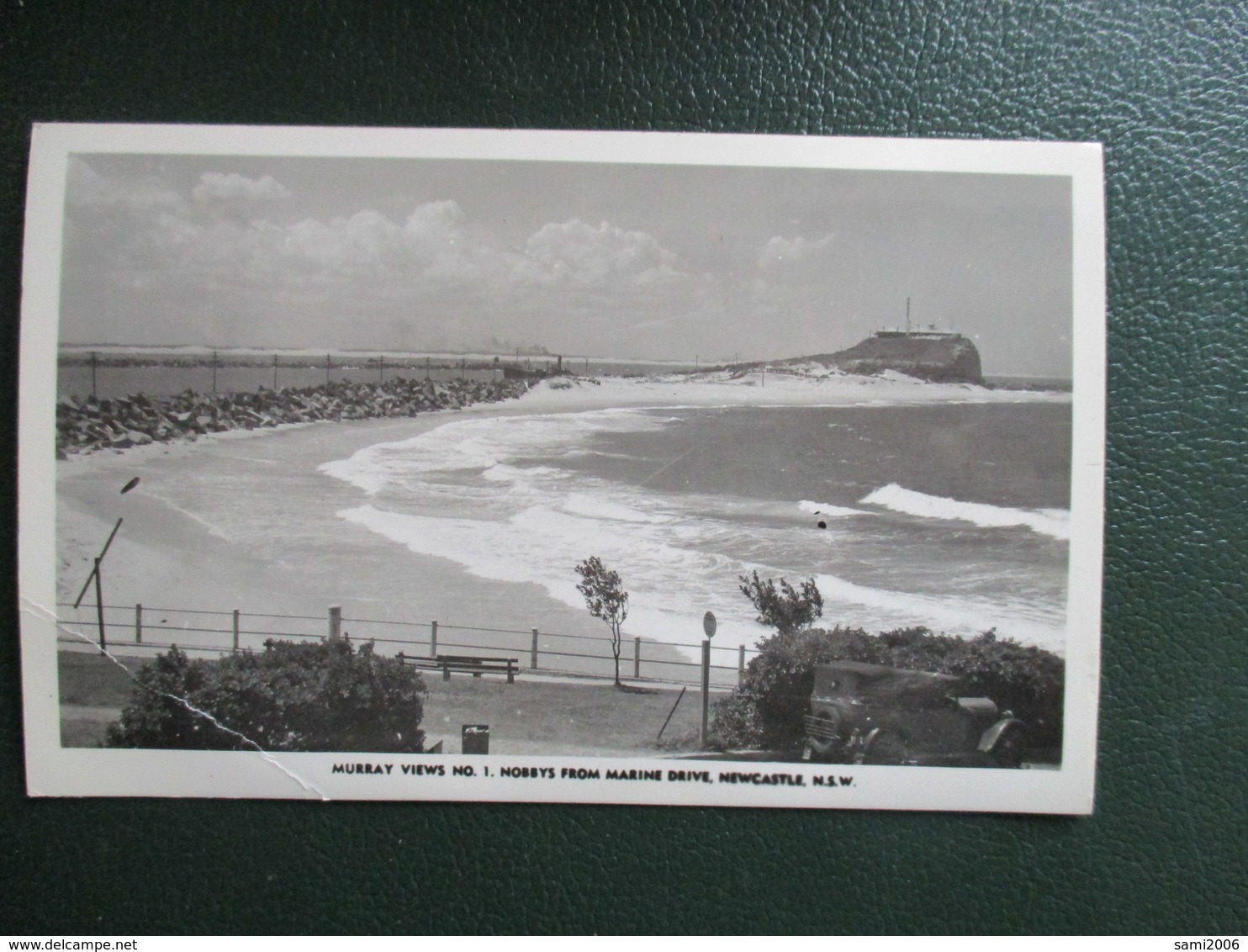 CPA PHOTO AUSTRALIE MURRAY VIEWS NOBBYS FROM MARINE DRIVE NEWCASTLE - Newcastle