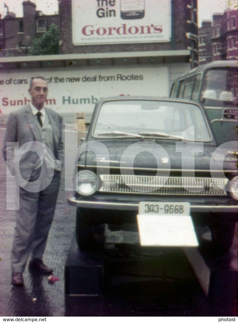 60s USSR ZAZ CAR NSU TYPE UK ORIGINAL 9mm  DIAPOSITIVE SLIDE NO PHOTO FOTO B3290 - Dias