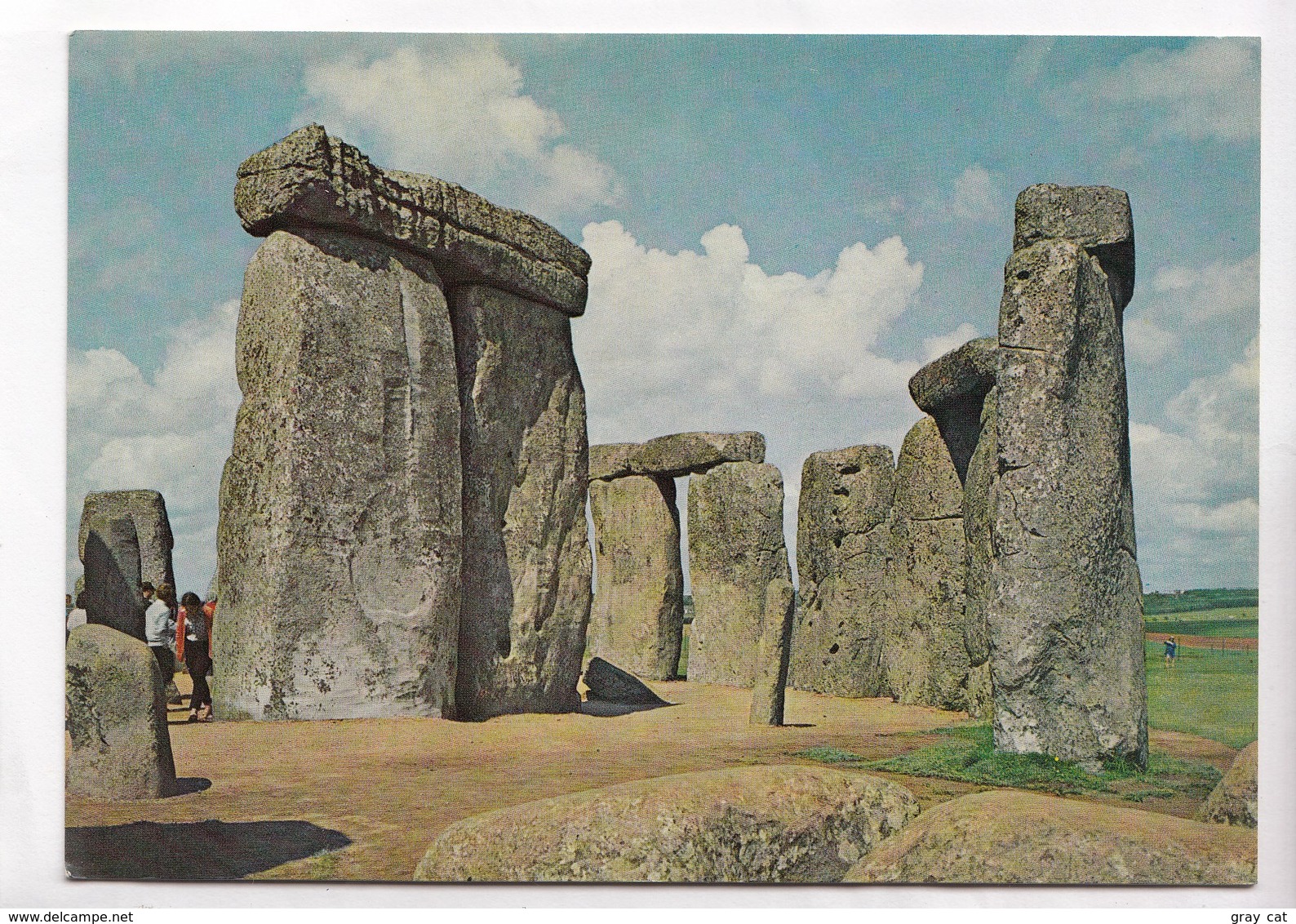 Stonehenge, Wiltshire, Interior Of Circle, Looking North, 1971 Unused Postcard [22706] - Stonehenge