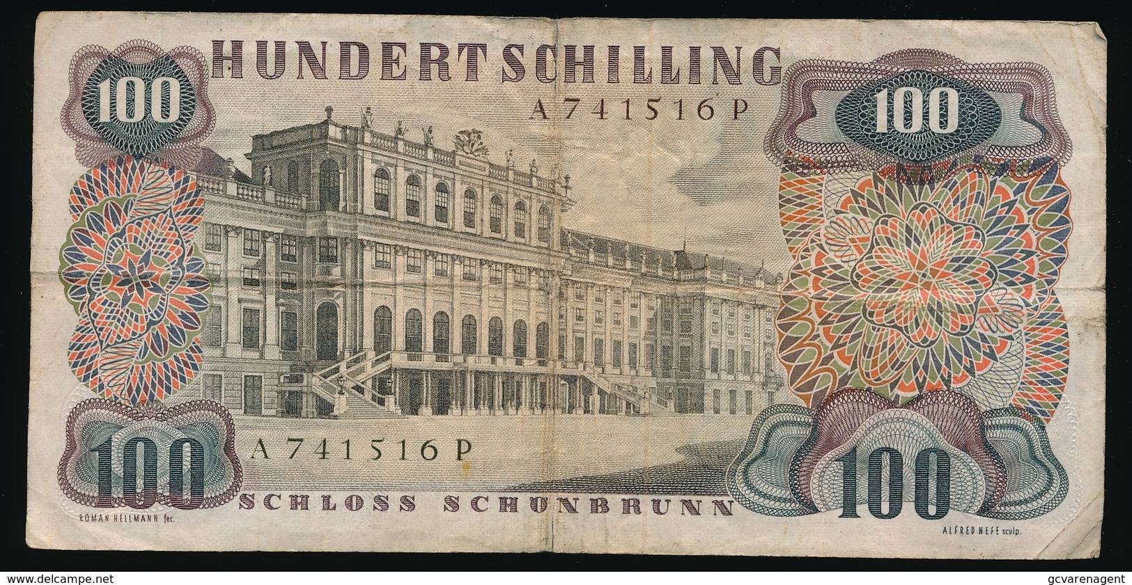 100 SCHILLING    2 SCANS - Oesterreich