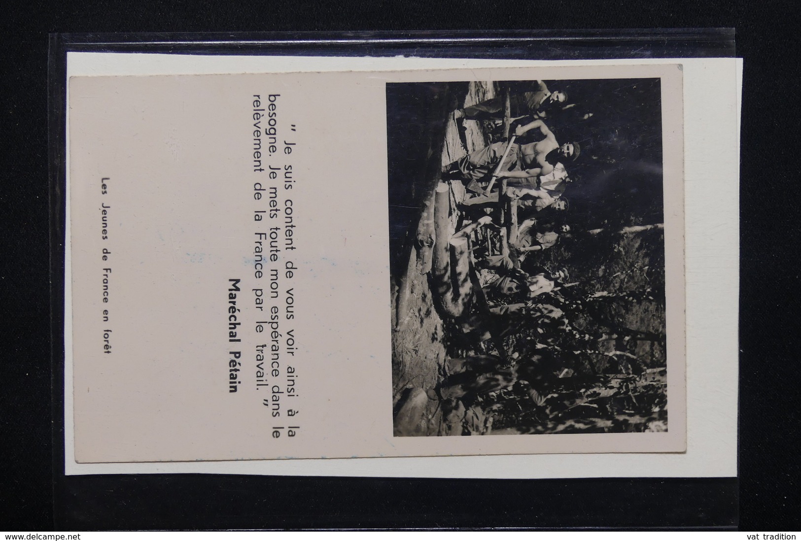 FRANCE - Carte Postale Du Chantier De Jeunesse 26 De Saint Gaudens  , Voir Au Verso La Devise - L 20860 - Weltkrieg 1939-45