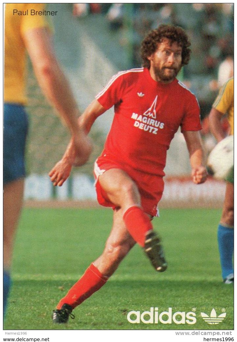 BAYERN       MONACO       PAUL      BREITNER - Calcio