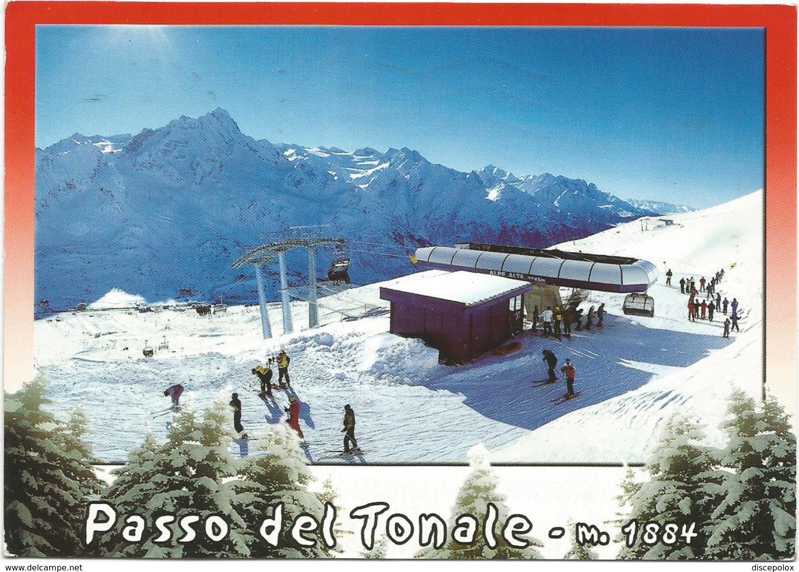 V3738 Passo Del Tonale (Trento) - Stazione D'arrivo Della Seggiovia / Viaggiata 2004 - Altri & Non Classificati