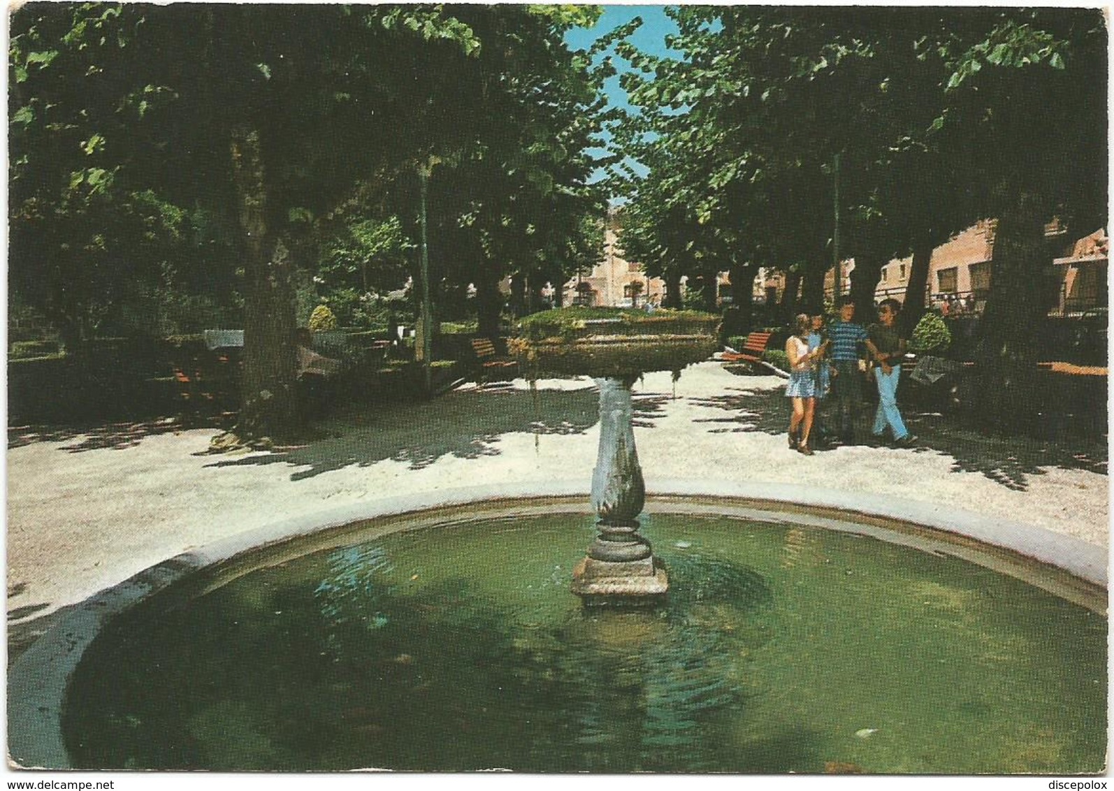 V3741 Camerino (Macerata) - Fontana Dei Giardini Pubblici / Viaggiata 1980 - Altri & Non Classificati