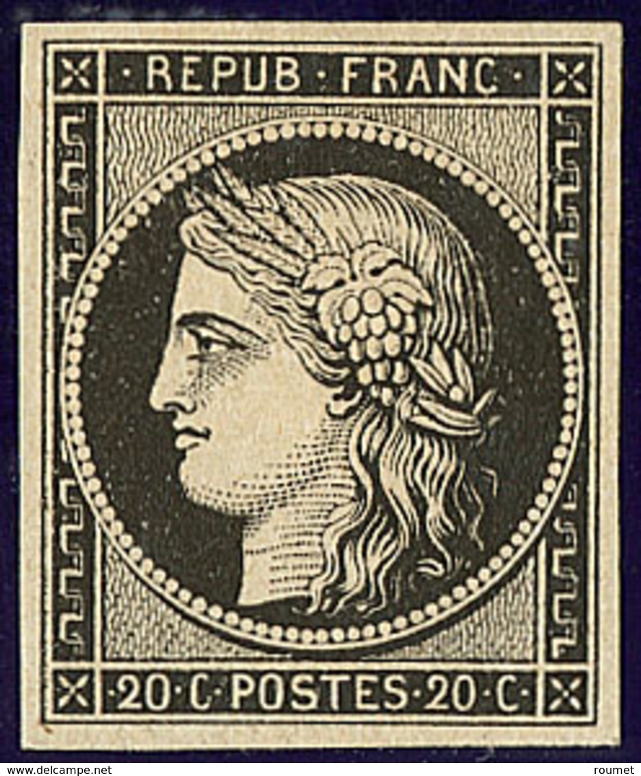 * No 3, Noir, Très Frais. - TB - 1849-1850 Ceres