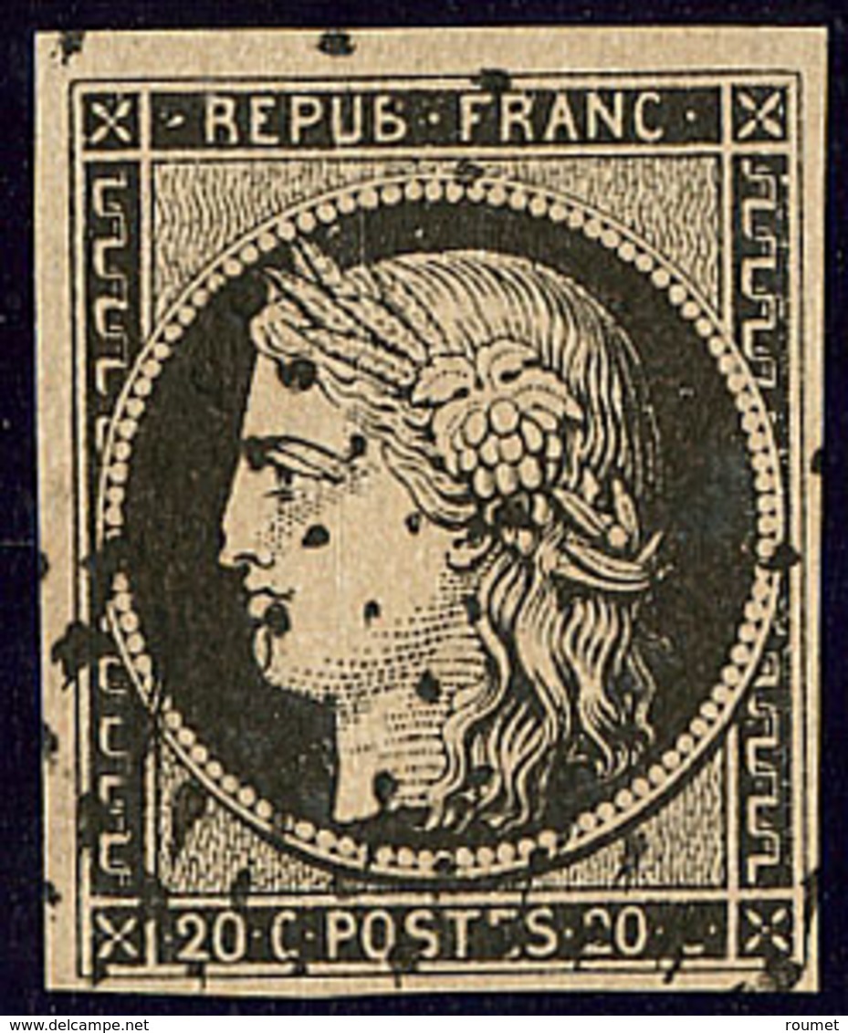 No 3, Obl étoile. - TB - 1849-1850 Cérès