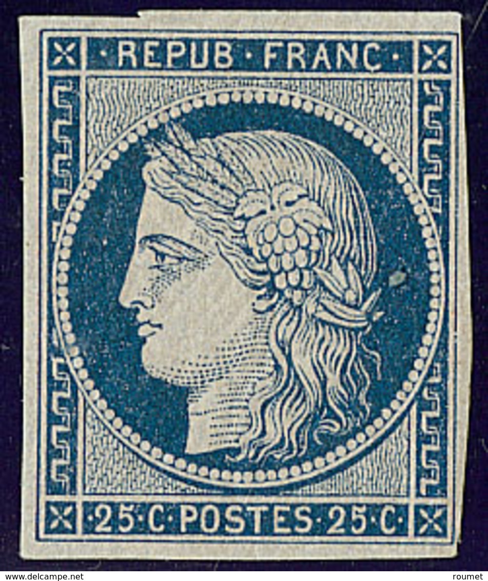 ** No 4a, Bleu Foncé, Jolie Pièce. - TB. - RR - 1849-1850 Cérès