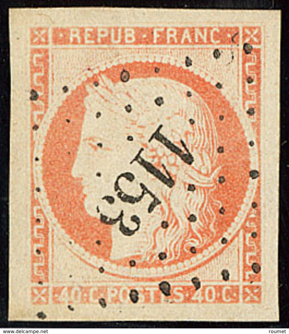 No 5, Nuance Pâle, Obl Pc 1153, Jolie Pièce. - TB - 1849-1850 Cérès