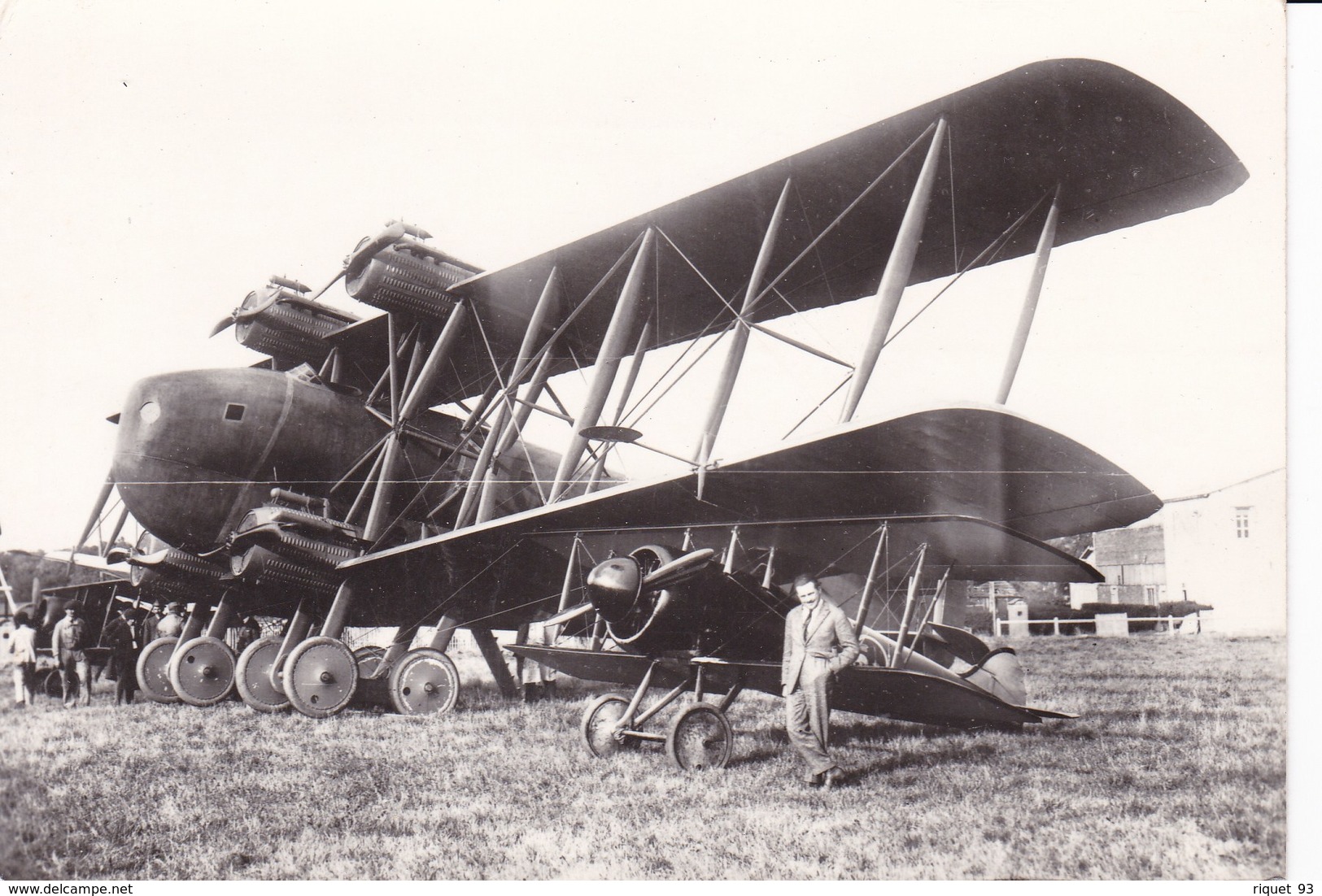 France 1919 - Blériot "Mammouth" 4 Moteurs - 1000 Cv- Dos Promotion De Labo Pharmaceutique - Aviateurs
