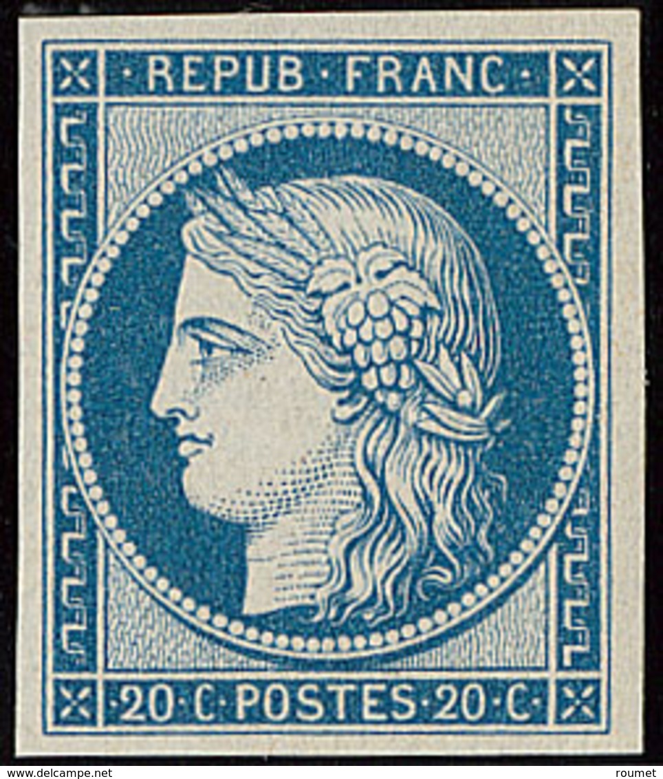 ** Réimpression. No 8f, Très Frais. - TB - 1849-1850 Ceres