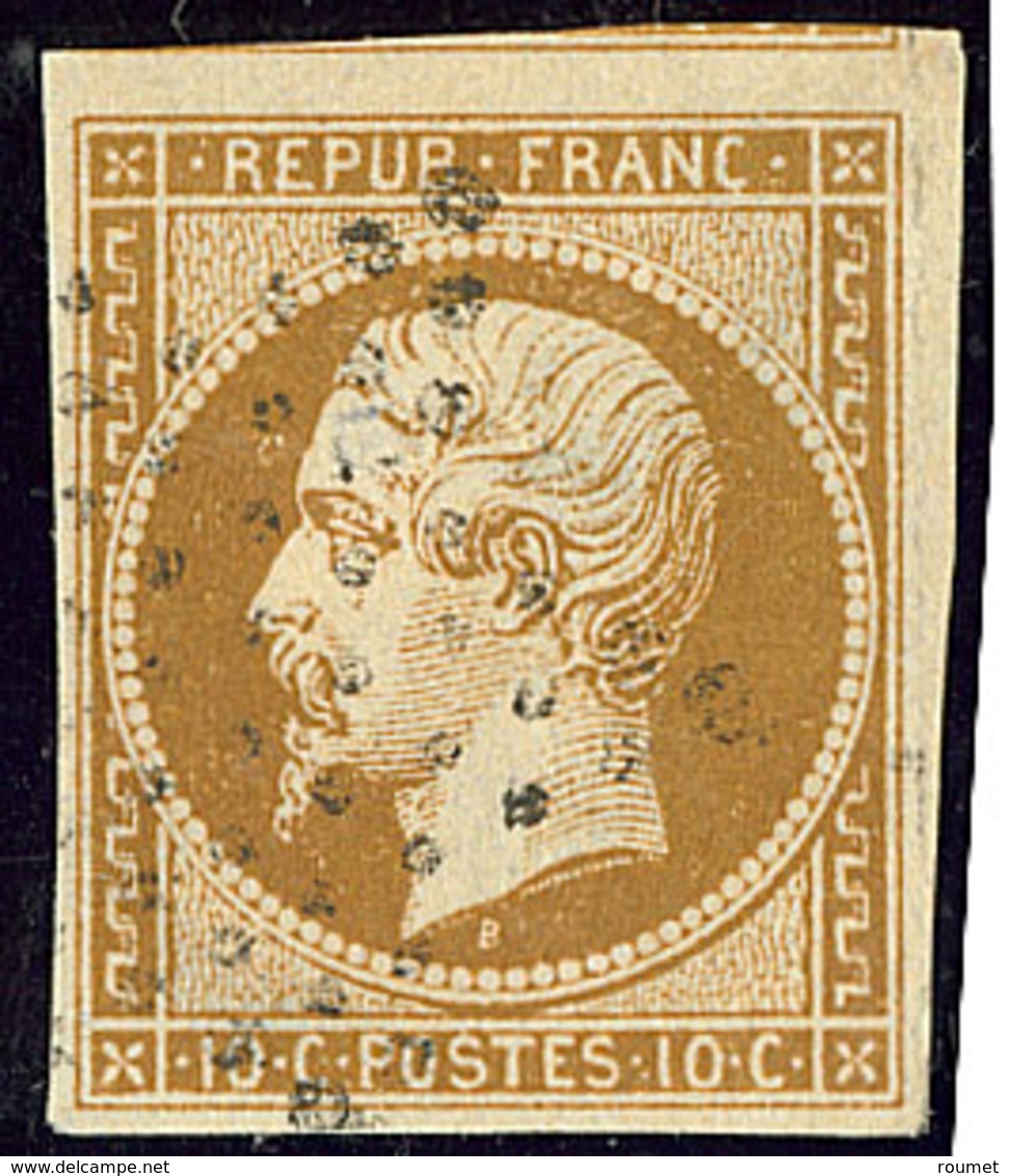 No 9b, Obl étoile, Un Voisin, Aminci Mais TB D'aspect (N°et Cote Maury) - 1852 Louis-Napoleon