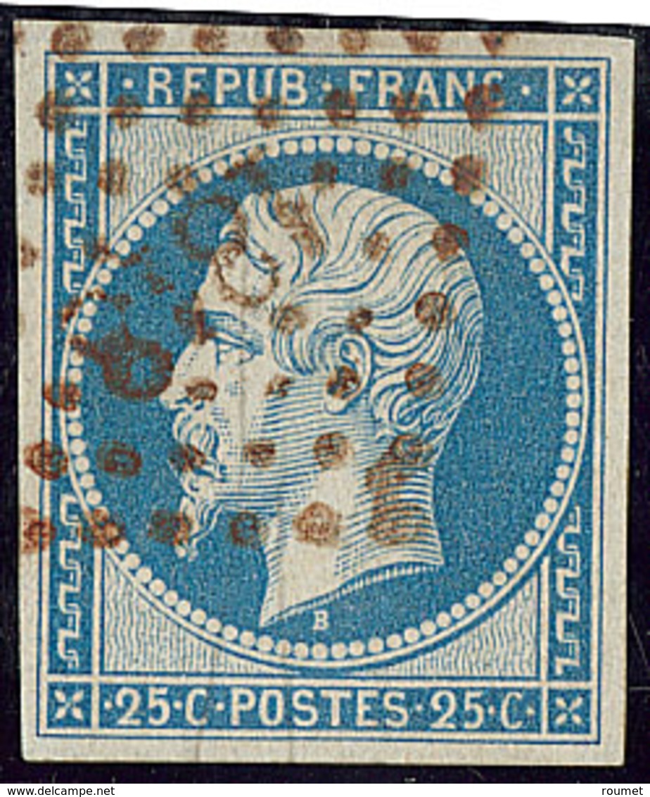 No 10, Obl Pc 1818 Rouge. - TB - 1852 Louis-Napoleon