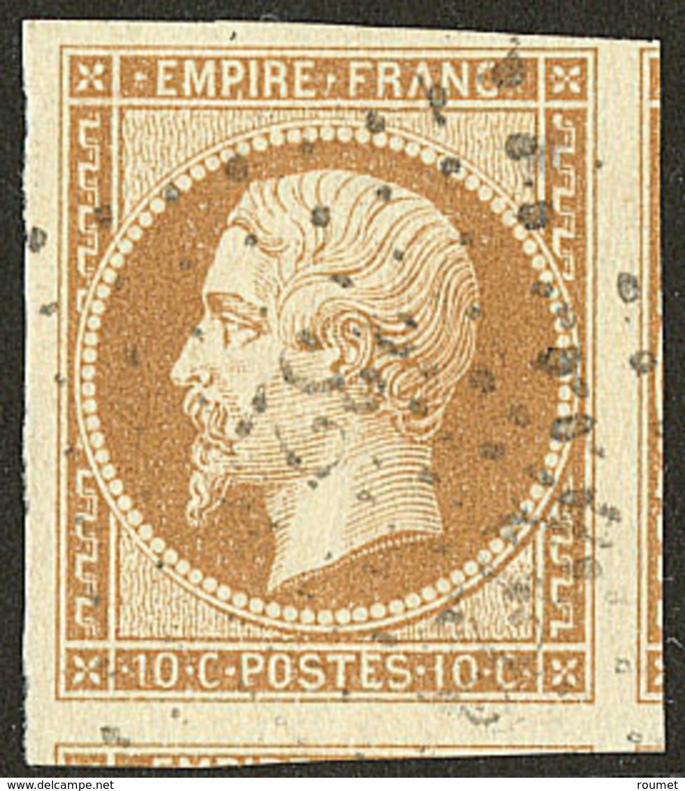 No 13B, Brun Clair, Trois Voisins, Ex Choisi. - TB - 1853-1860 Napoléon III