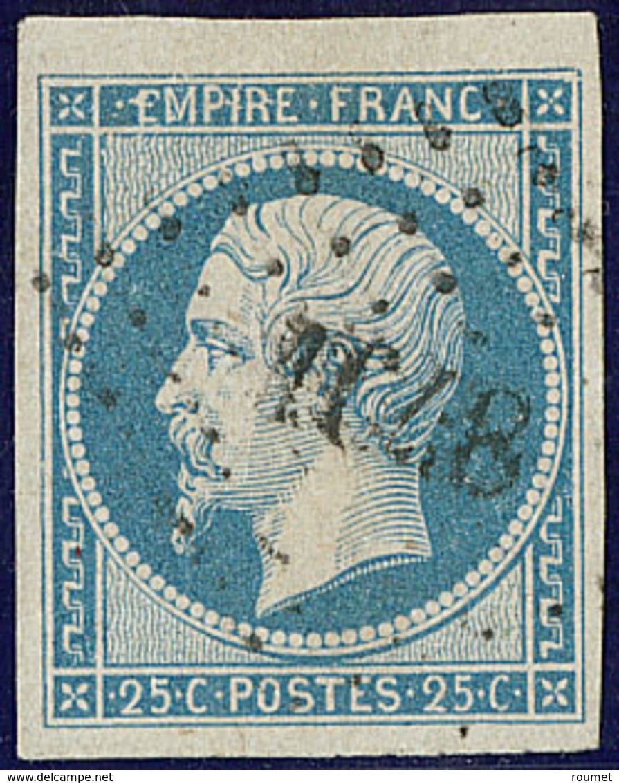 Retouche Delacourcelle. No 15h, Obl Pc . - TB (N°et Cote Maury) - 1853-1860 Napoléon III.