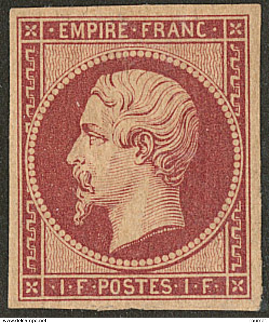 * Réimpression. No 18d, Forte Charnière Mais TB. - R - 1853-1860 Napoléon III.